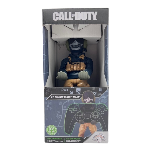 Cable Guys Call Of Duty LT. Simon "Ghost" Riley Figure Phone/Controller Holder - Picture 5 of 5